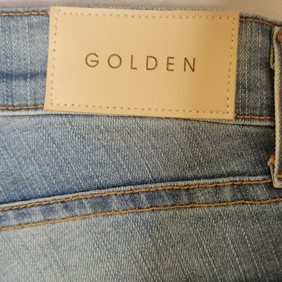 Men's Golden Jeans Signature Blanco Denim Like New Size 36 - Picture 7 of 8